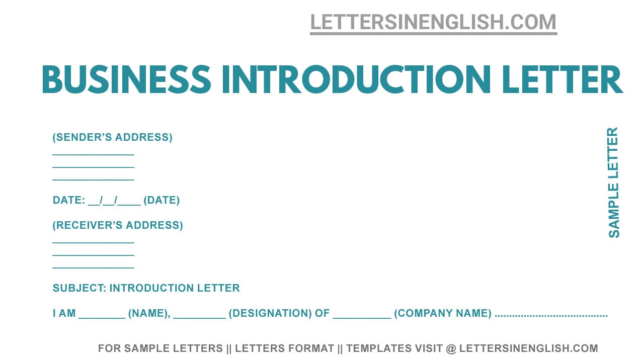 business introduction letter to new clients, company introduction letter, sample business introduction letter to prospective clients, business introduction letter sample, business introduction letter format, business introduction letter template
