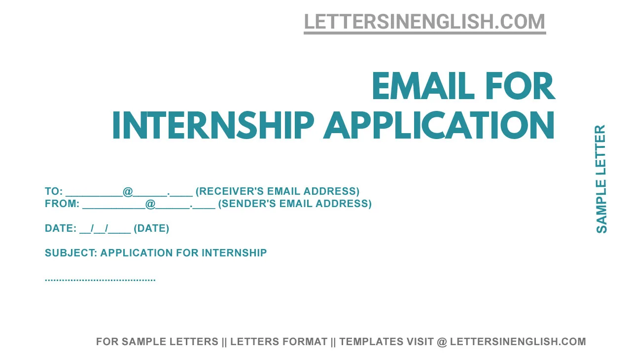 sample email for internship application, asking for internship email sample, applying for internship email sample, how to write an email asking for an internship sample