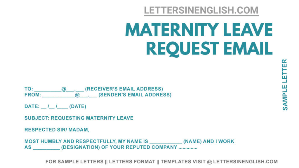 sample email applying for maternity leavem mail for availing maternity leave, maternity leave email