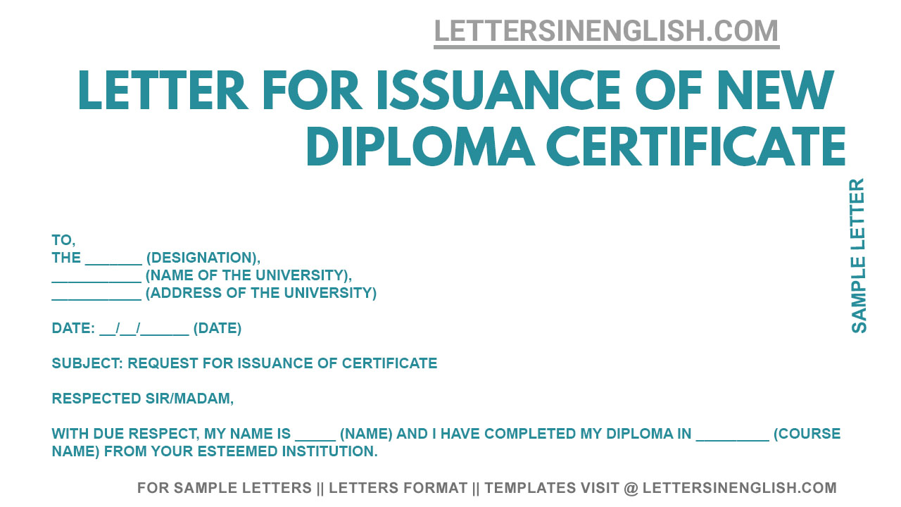Request Letter For Diploma Replacement Sample Request Letter For request-letter-for-diploma-replacement-sample-request-letter-for