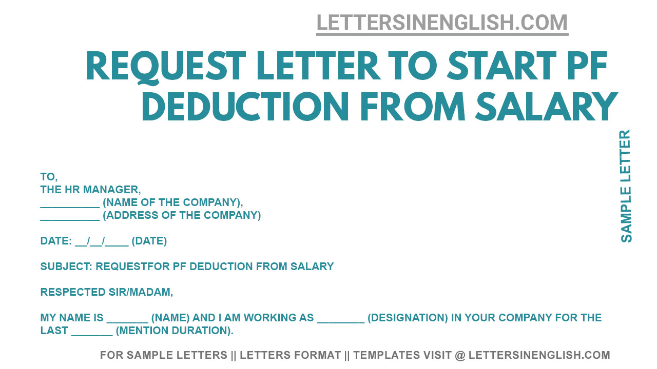 request-letter-to-start-pf-deduction-from-salary-sample-letter