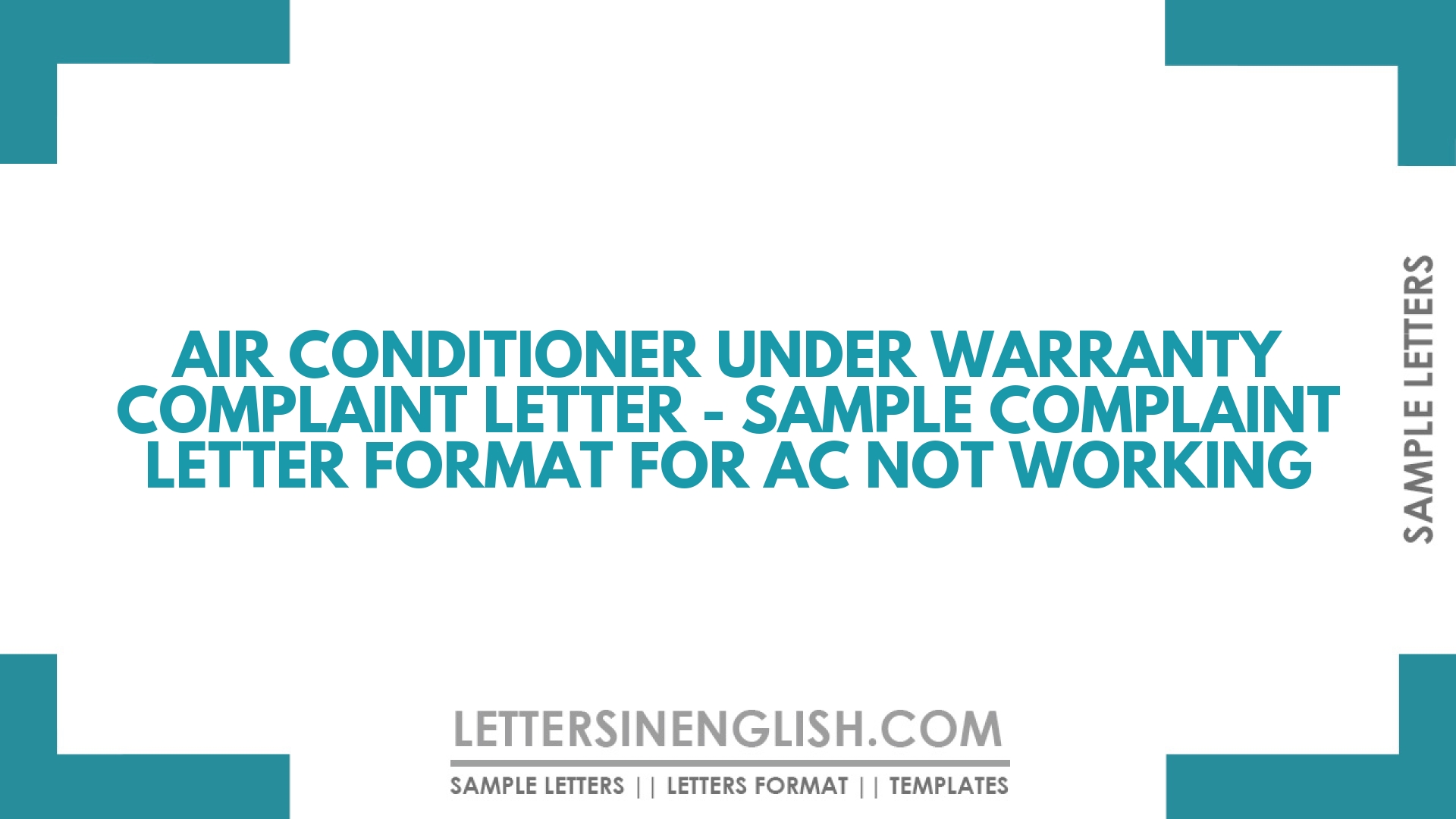 air-conditioner-under-warranty-complaint-letter-sample-complaint