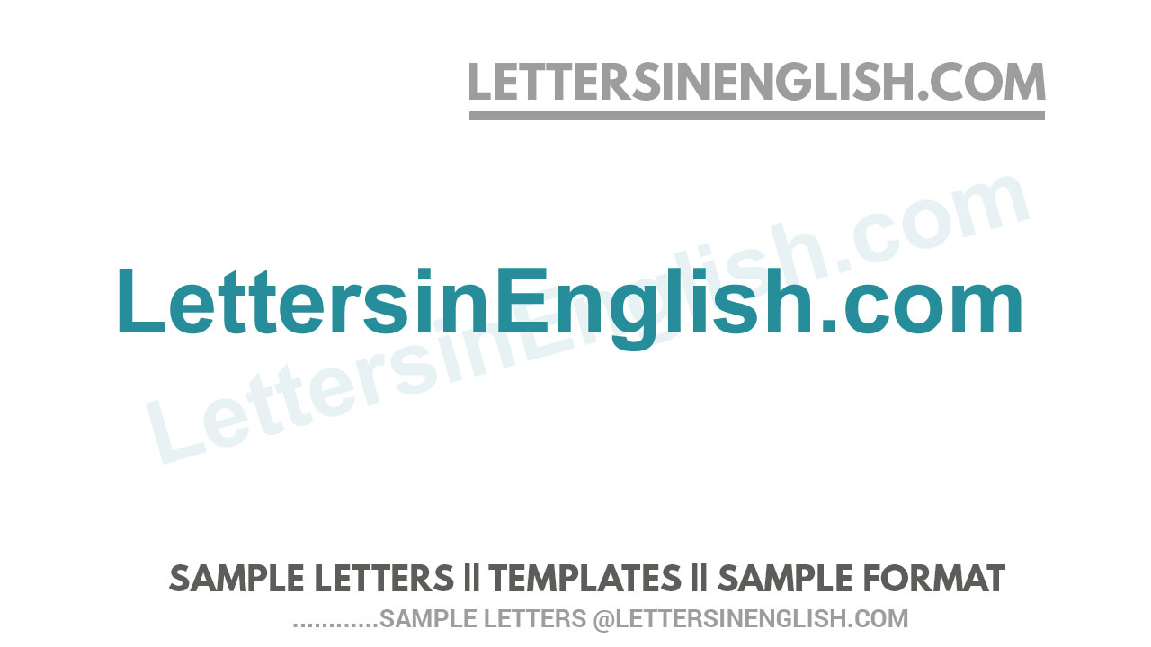 Letter of Confirmation for Joining Internship - Sample Joining Confirmation Letter for Internship