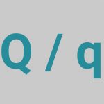 Letter Q - The Letter Q